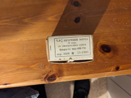 INERT 7.92 Mauser ammunition 1950's dated